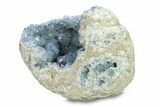 Crystal Filled Celestine (Celestite) Geode - Madagascar #287130-2